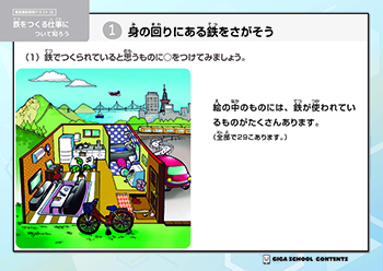 鉄をつくる仕事について知ろう